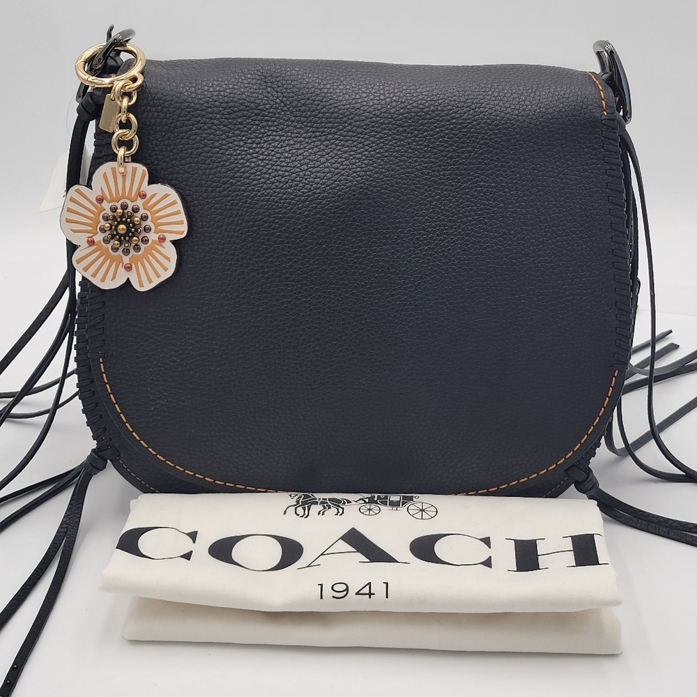 💥SALE 🔥NWT🔥Coach 1941 Whiplash Saddle Bag, Black